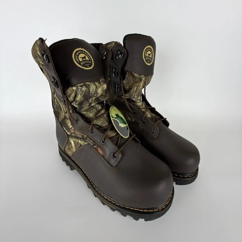 Irish Setter Gunflint II 2813 Mens Hunting Boots‎ 1000g Insulated 9.5 EE Camo